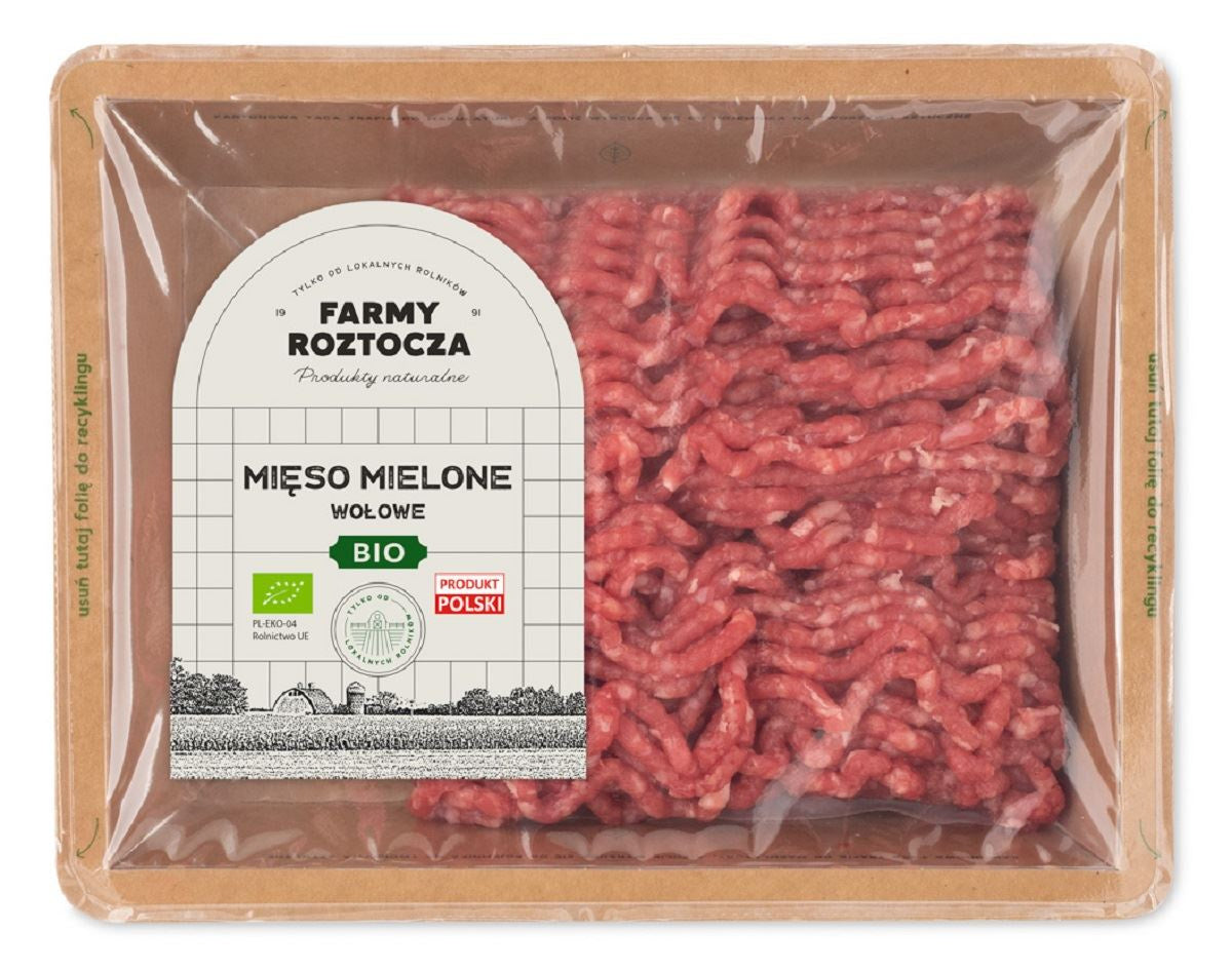 Mięso Mielone Wołowe Surowe BIO 300 g