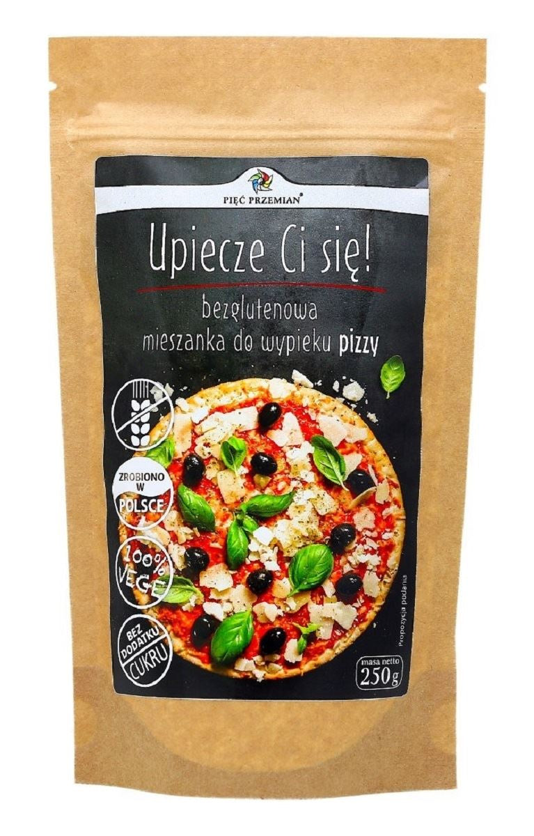 Mieszanka Do Wypieku Pizzy Bez Dodatku Cukrów Bezglutenowa (2 szt x 250 g)