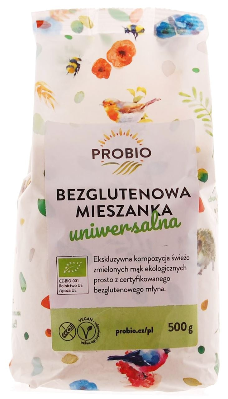 Mieszanka Do Wypieku Uniwersalna Bezglutenowa BIO (2 szt x 500 g)