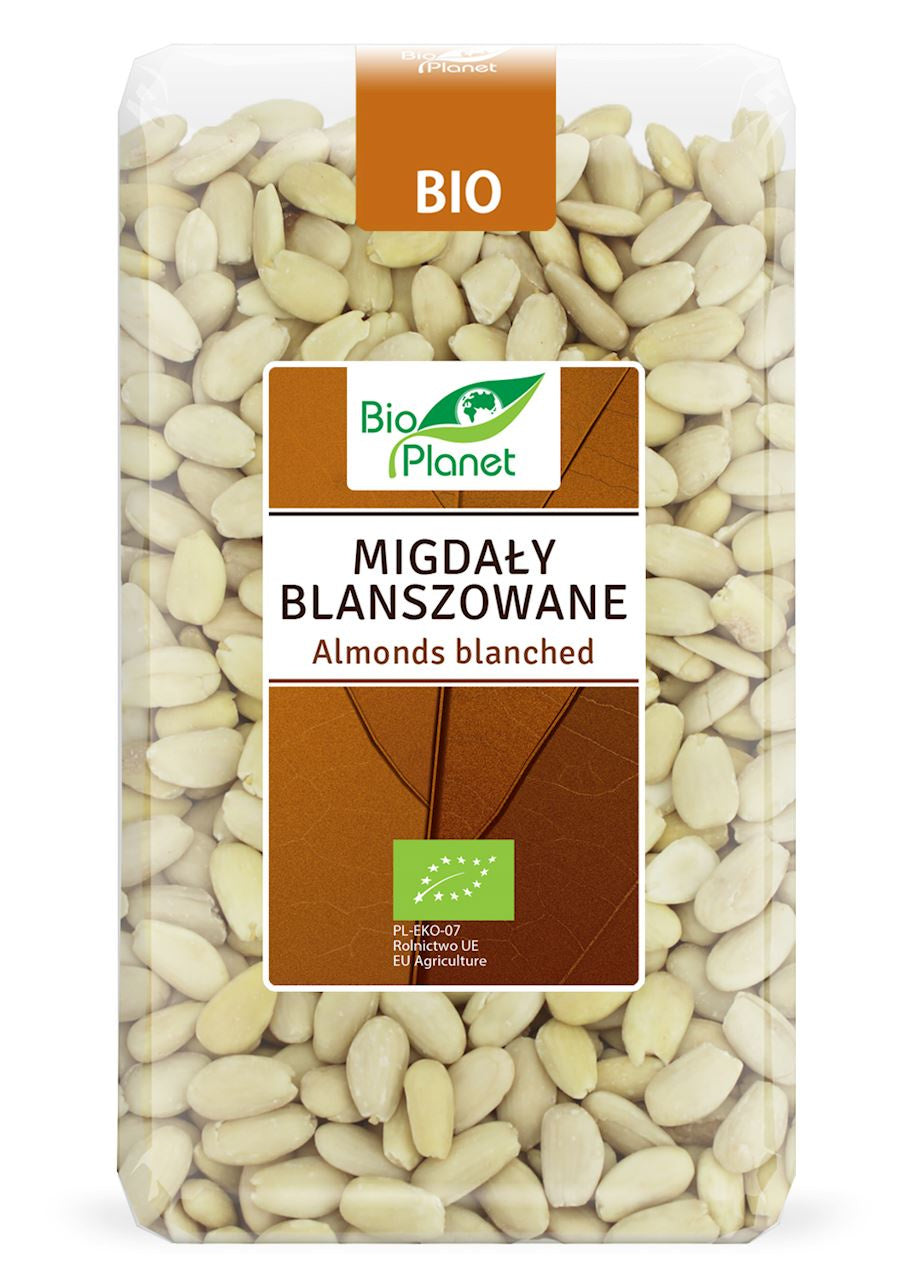 Migdały Blanszowane BIO 1 kg