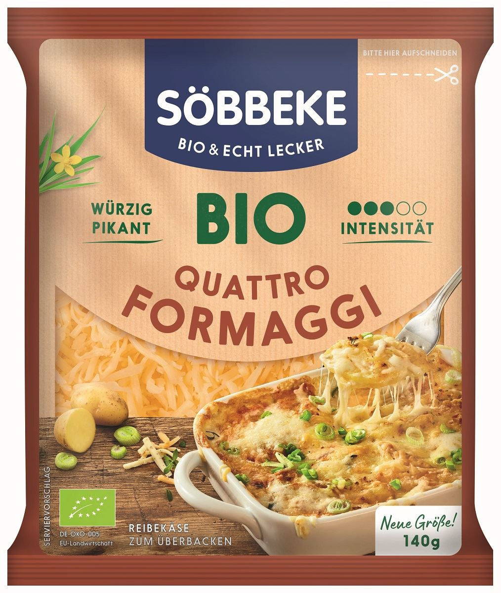 Mix Czterech Tartych Serów BIO (2 szt x 140 g)