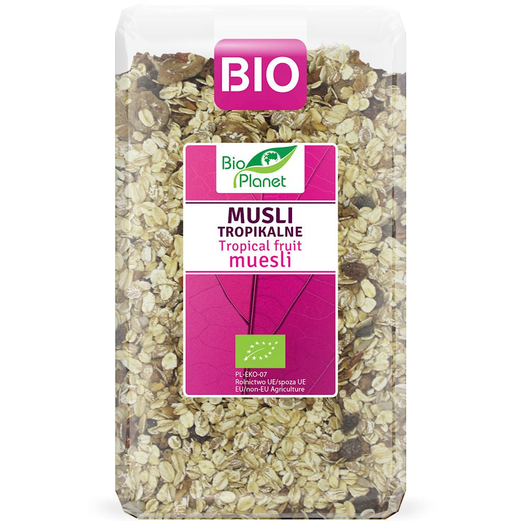 Musli Tropikalne BIO (2 szt x 600 g)