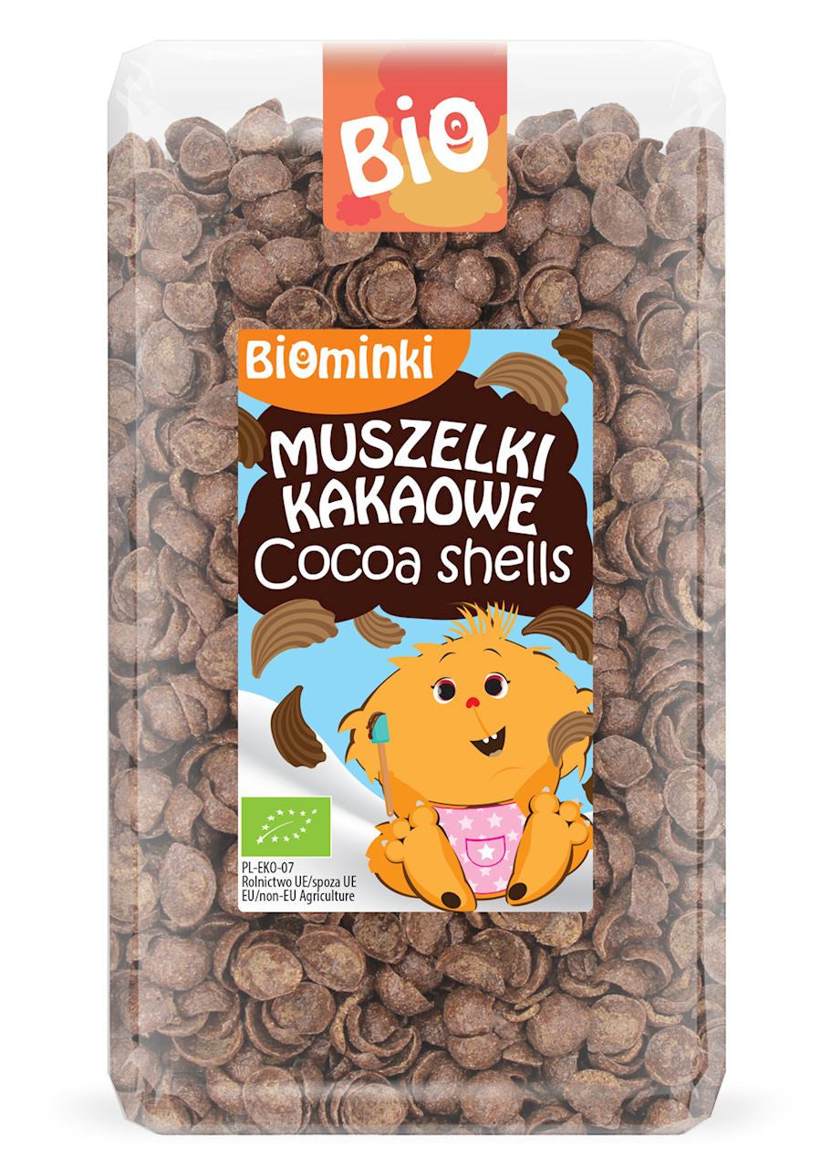 Muszelki Kakaowe BIO (2 szt x 300 g)