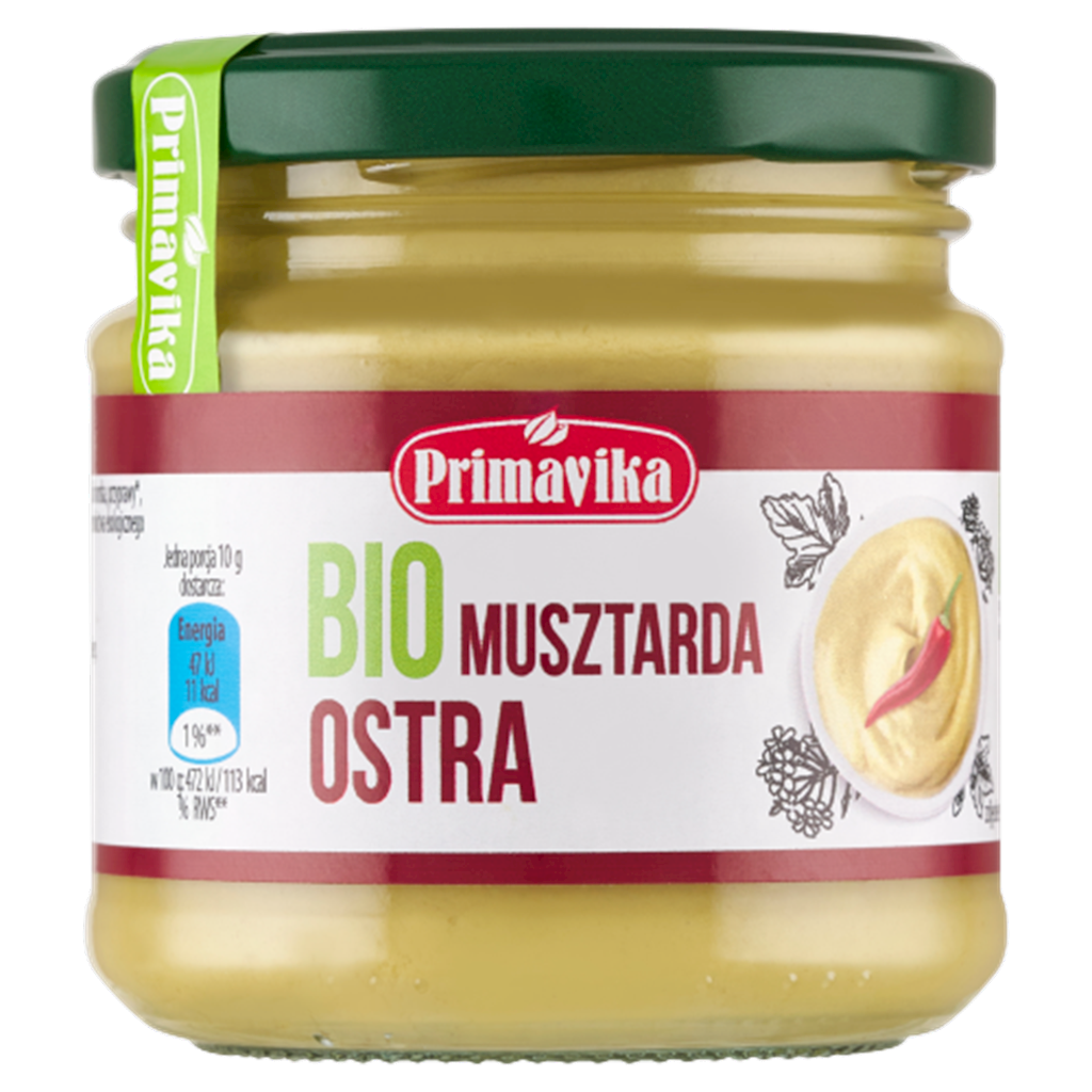 Musztarda Ostra BIO (6 szt x 170 g)