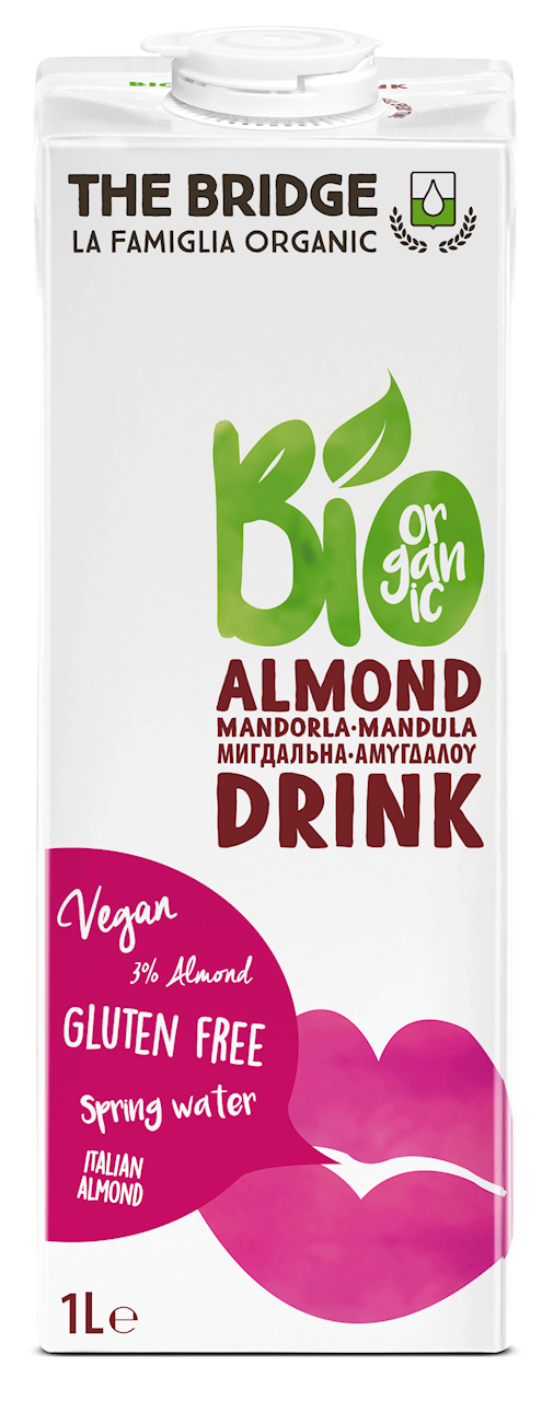 Napój Migdałowy 3 % Bezglutenowy BIO (2 szt x 1 l)