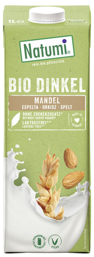 Napój Orkiszowo - Migdałowy Bez Dodatku Cukrów BIO (2 szt x 1 l)