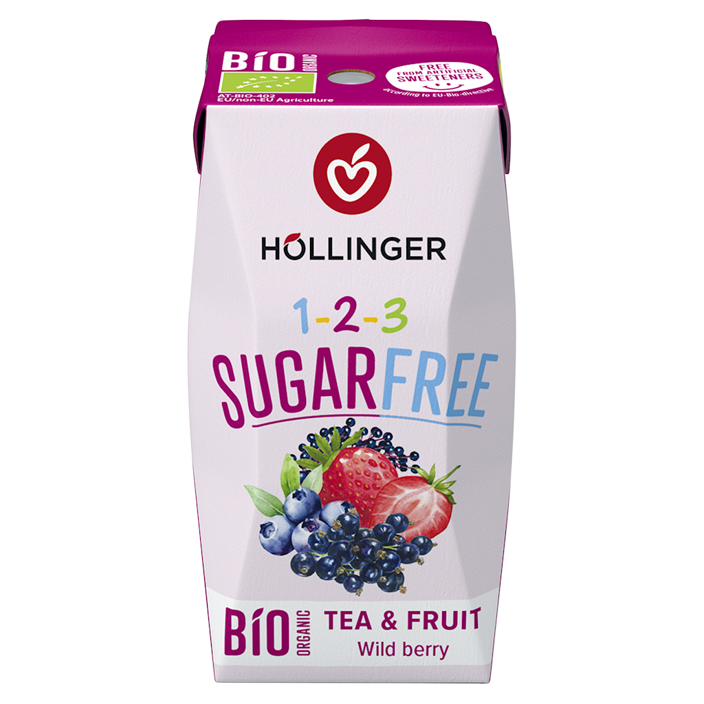 Napój o Smaku Owoców Leśnych Bez Cukru BIO (9 szt x 200 ml)