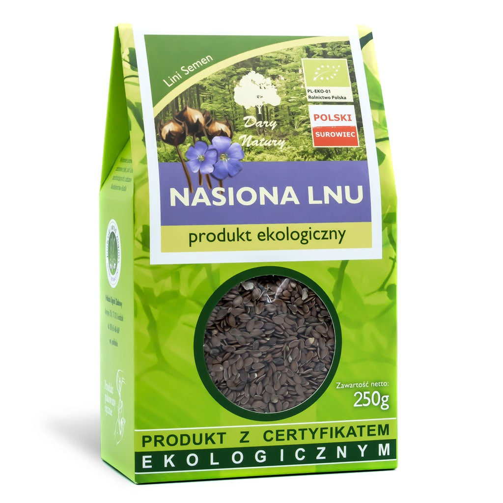 Nasiona Lnu (Siemię Lniane) BIO (2 szt x 250 g)