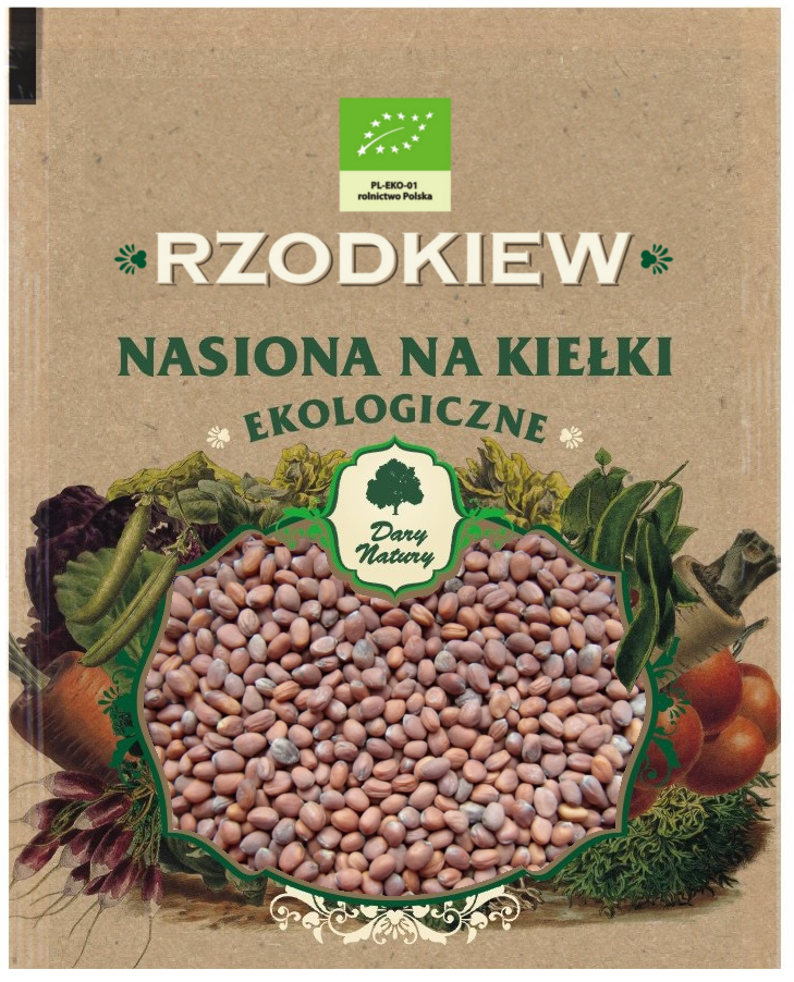 Nasiona Rzodkiewki BIO Na Kiełki (3 szt x 30 g)