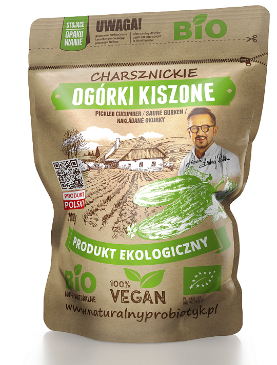 Ogórki Kiszone BIO 1000 g () (2 szt x 500 g)