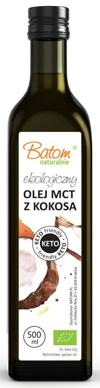 Olej Kokosowy Mct Keto BIO 500 ml