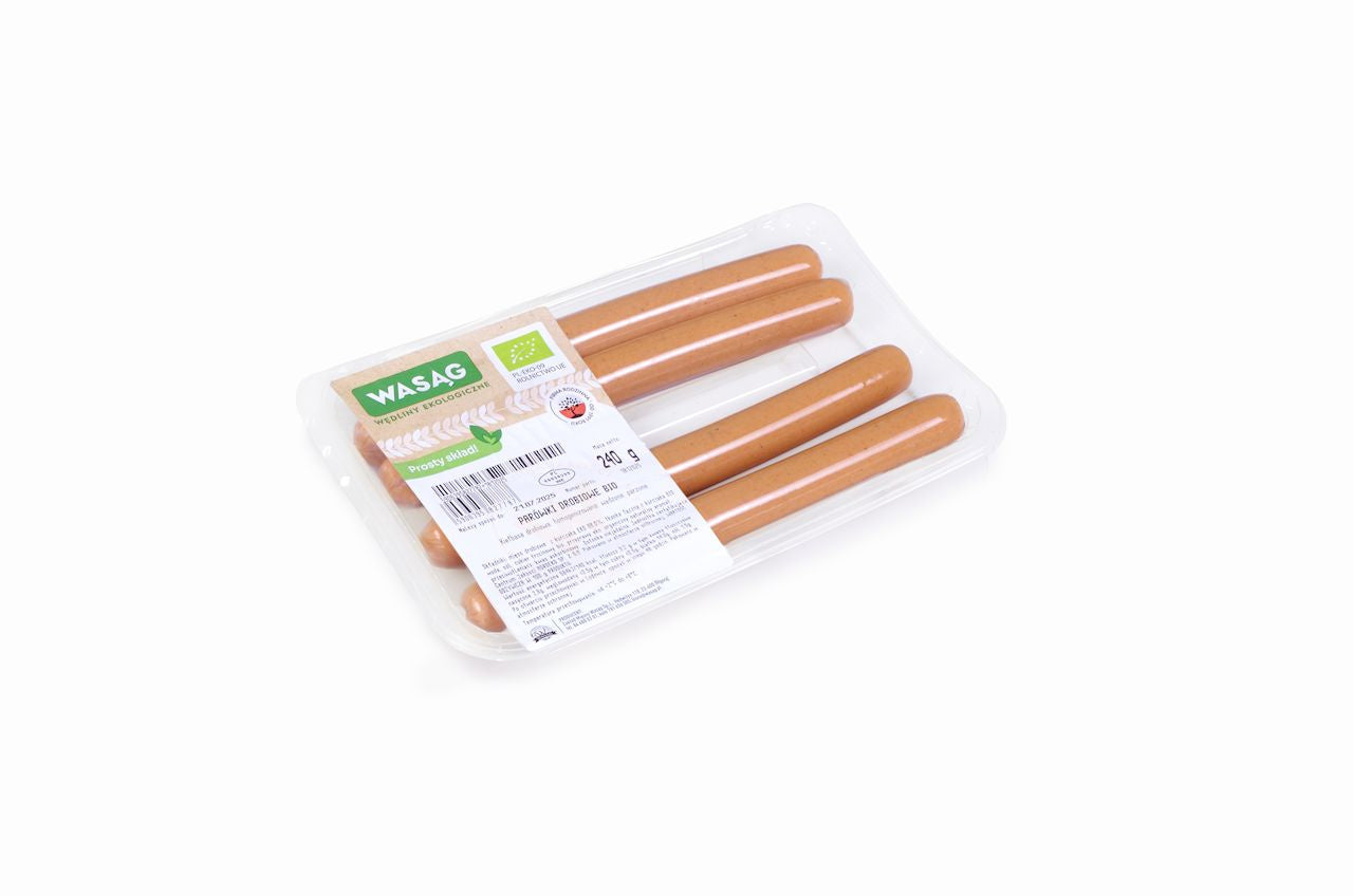Parówki Drobiowe BIO (4 Szt.) 240 g