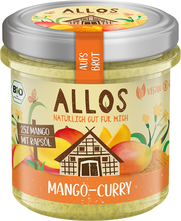 Pasta Kremowa z Mango i Curry Bezglutenowa BIO (3 szt x 140 g)