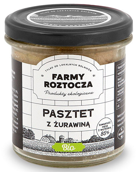 Pasztet Drobiowo - Wieprzowy z Żurawiną BIO (Słoik) (2 szt x 180 g)