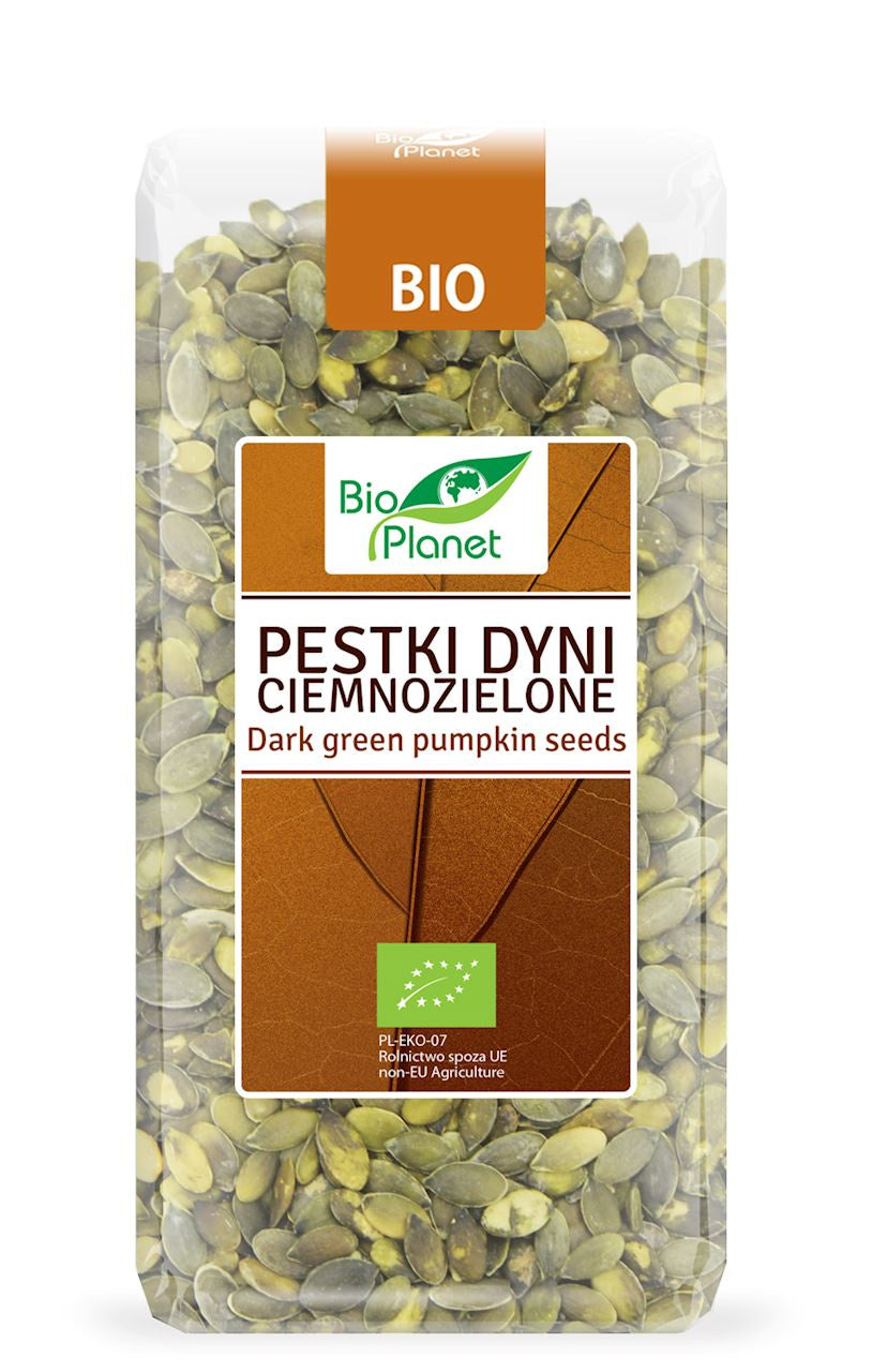 Pestki Dyni Ciemnozielone BIO (2 szt x 350 g)