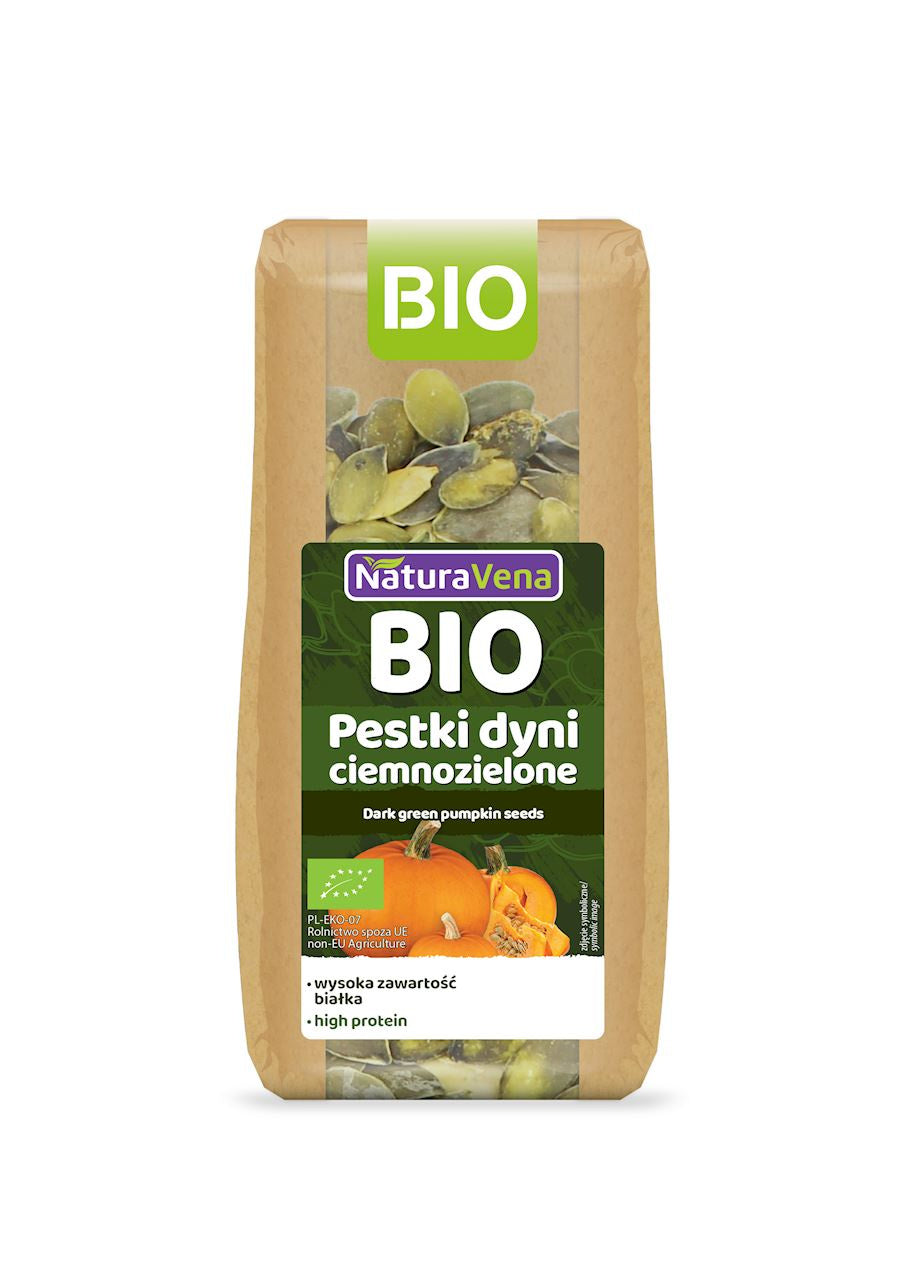 Pestki Dyni Ciemnozielone BIO (7 szt x 150 g)