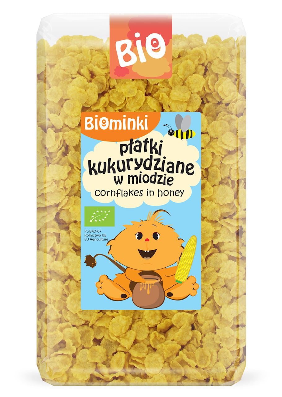 Płatki Kukurydziane w Miodzie BIO 300 g