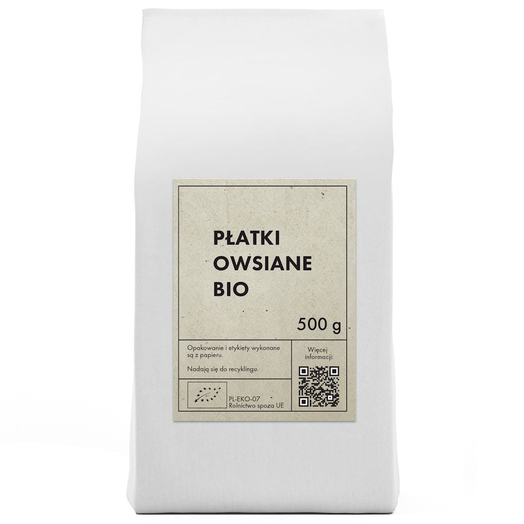 Płatki Owsiane BIO (4 szt x 500 g)