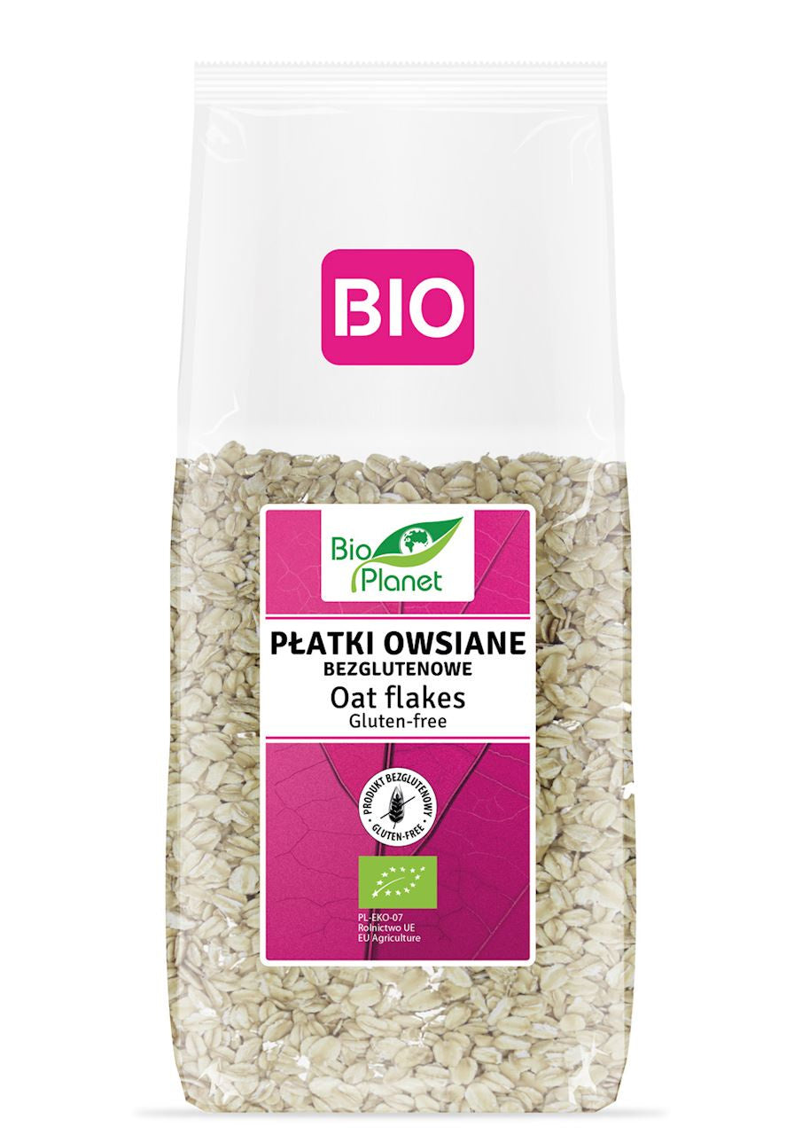 Płatki Owsiane Bezglutenowe BIO (3 szt x 600 g)