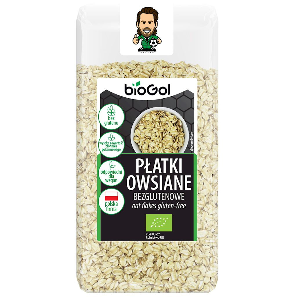 Płatki Owsiane Bezglutenowe BIO (4 szt x 300 g)