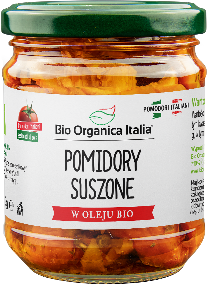 Pomidory Suszone w Oleju BIO 190 g () (Słoik) (2 szt x 120 g)