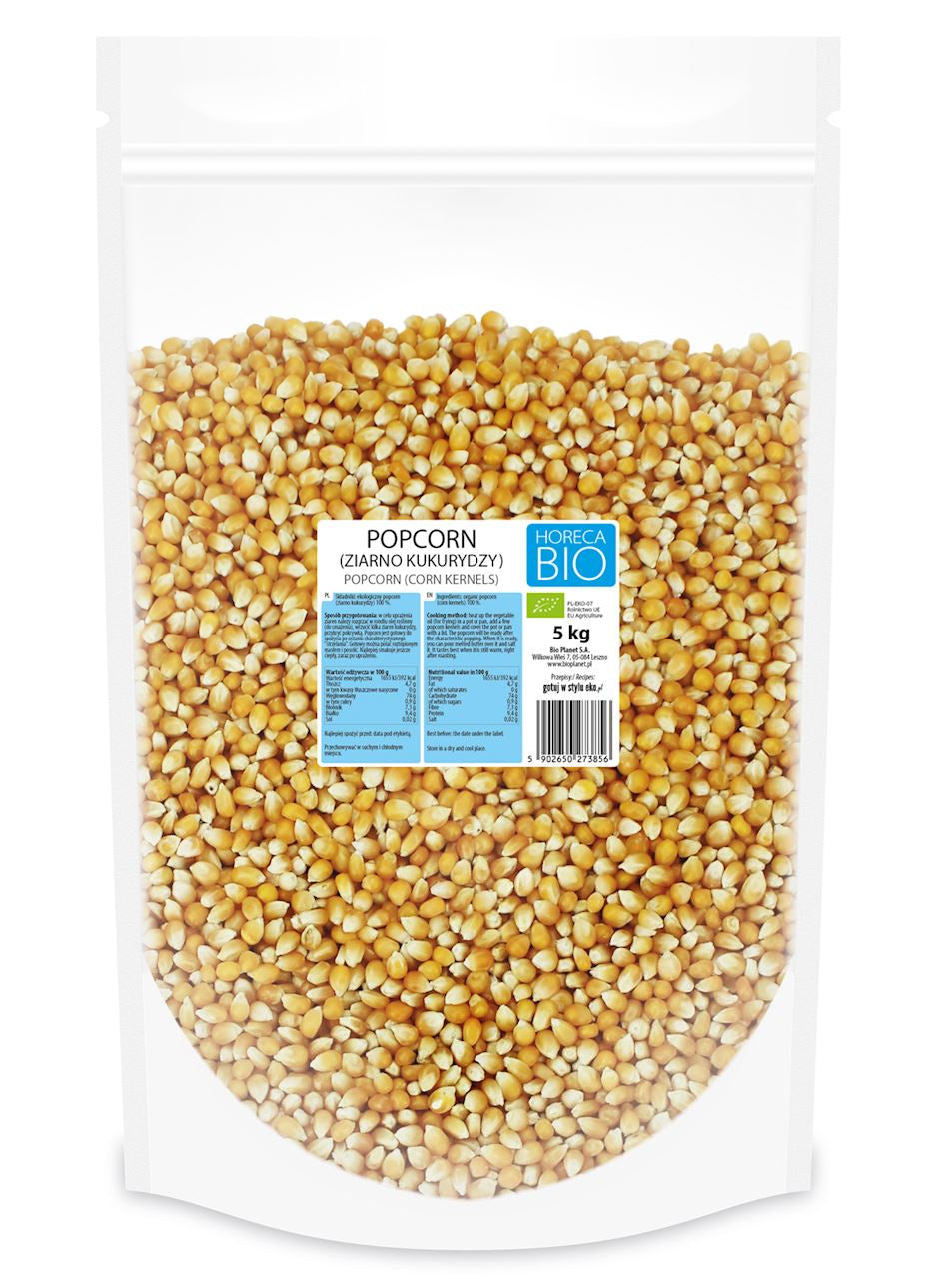 Popcorn (Ziarno Kukurydzy) BIO 5 kg
