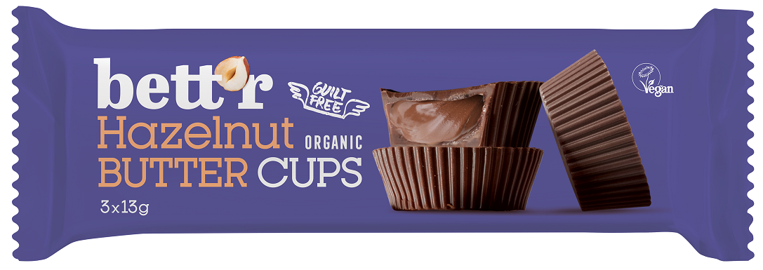 Praliny z Kremem z Orzechów Laskowych BIO (3 x 13 g) 39 g