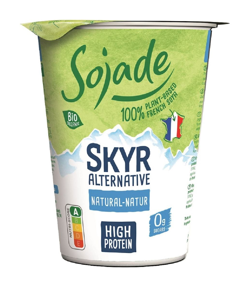 Produkt Typu Skyr Proteinowy Sojowy Naturalny Bez Cukru BIO (2 szt x 400 g)