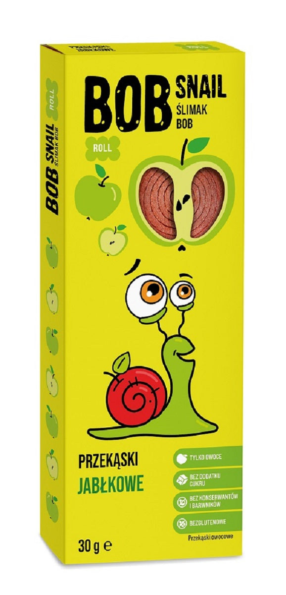Przekąska Roll Jabłkowa Bez Dodatku Cukrów Bezglutenowa (6 szt x 30 g)