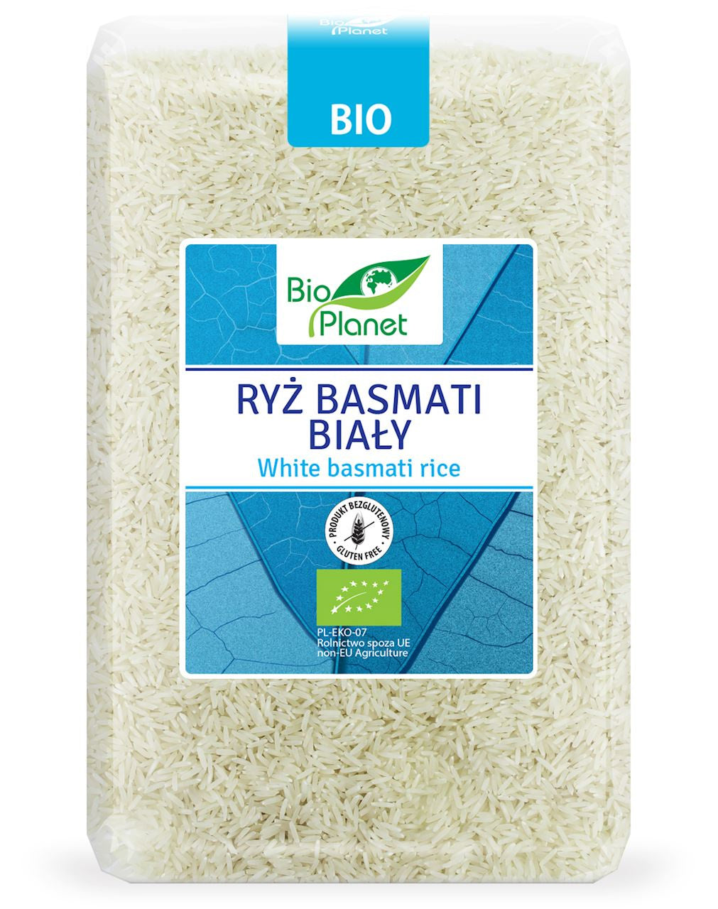 Ryż Basmati Biały Bezglutenowy BIO 2 kg
