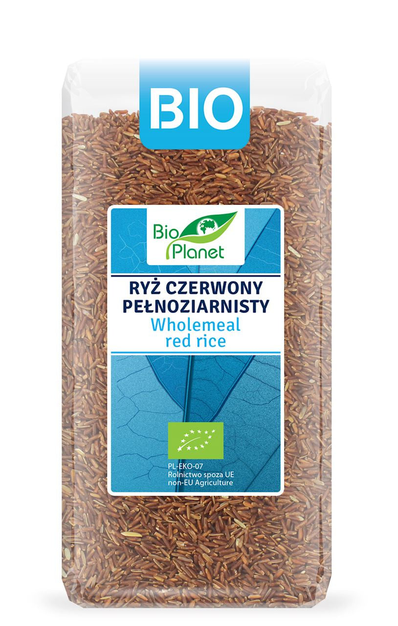 Ryż Czerwony Pełnoziarnisty BIO (3 szt x 400 g)