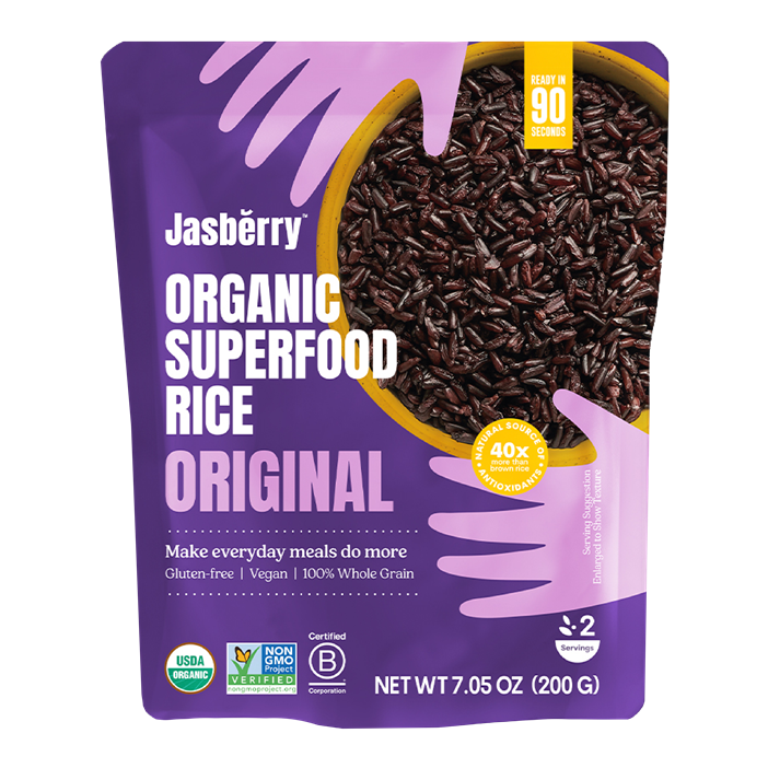 Ryż Jasberry Razowy Bezglutenowy BIO (2 szt x 426 g)