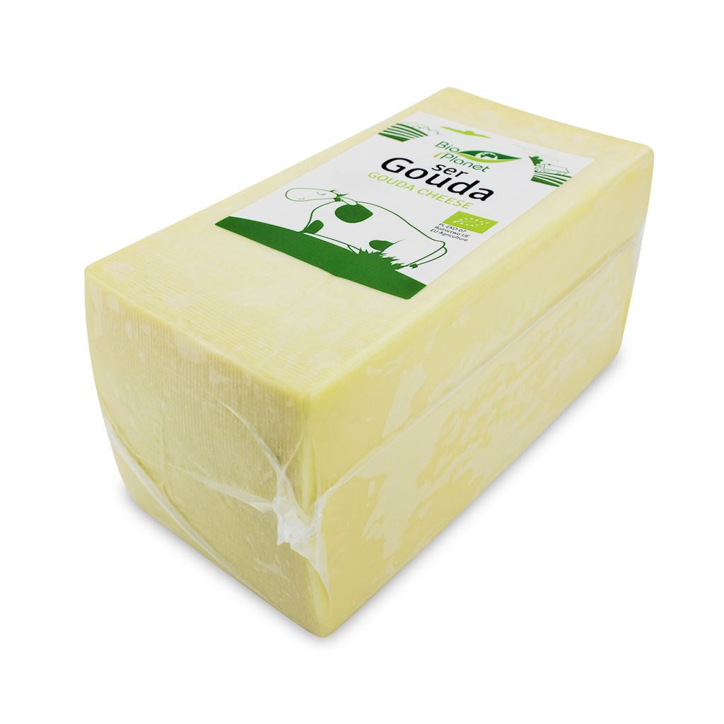 Ser Gouda BIO 2 kg (2 szt x 1 kg)