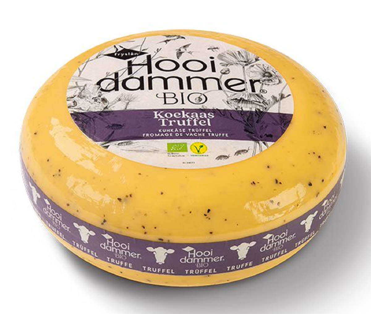 Ser Żółty Dojrzewający z Truflą BIO (Około 4,5 kg) (4,5 szt x 1 kg)