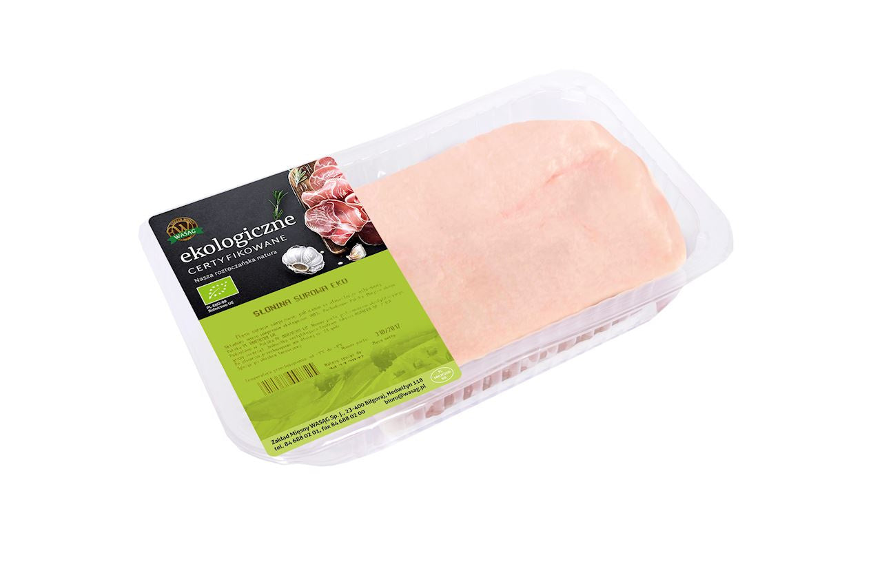 Słonina Surowa BIO (Około 0,60 kg )