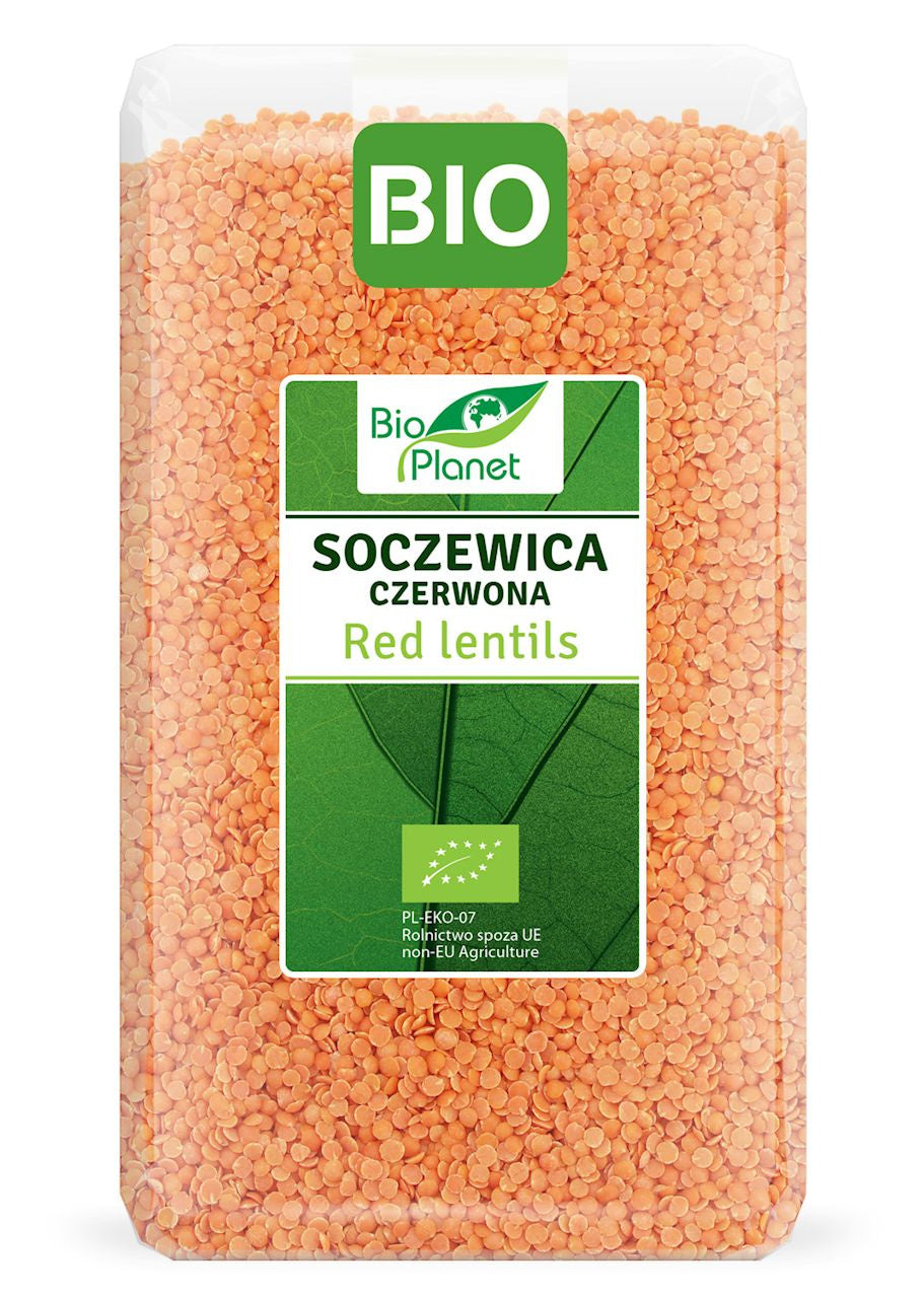 Soczewica Czerwona BIO (2 szt x 1 kg)