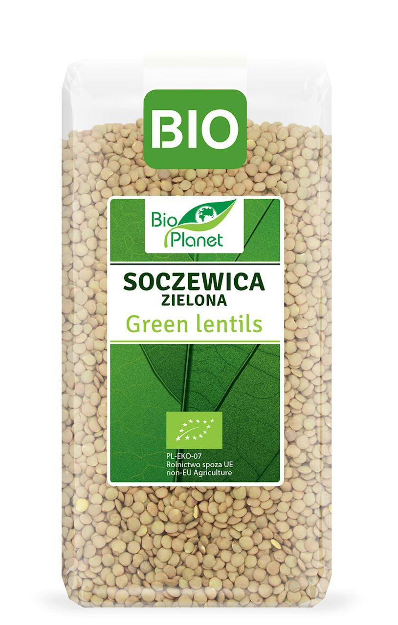 Soczewica Zielona BIO (2 szt x 400 g)
