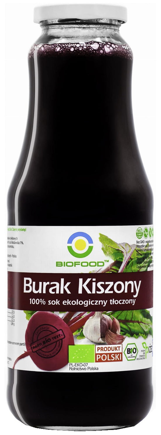Sok z Buraka Kiszonego Nfc Bezglutenowy BIO (2 szt x 1 l)