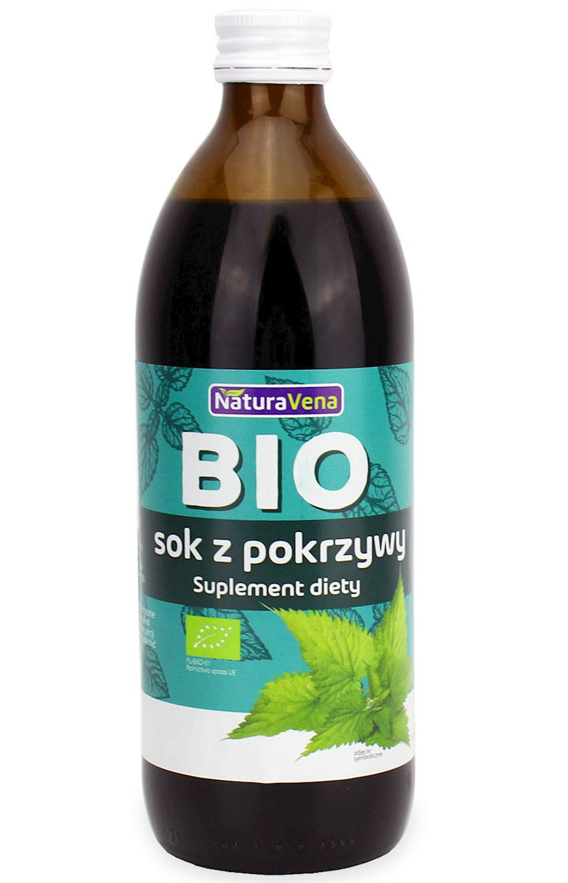 Sok z Pokrzywy BIO (3 szt x 500 ml)