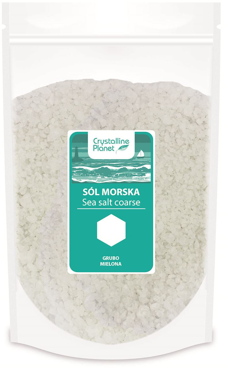 Sól Morska Grubo Mielona (3 szt x 1 kg)