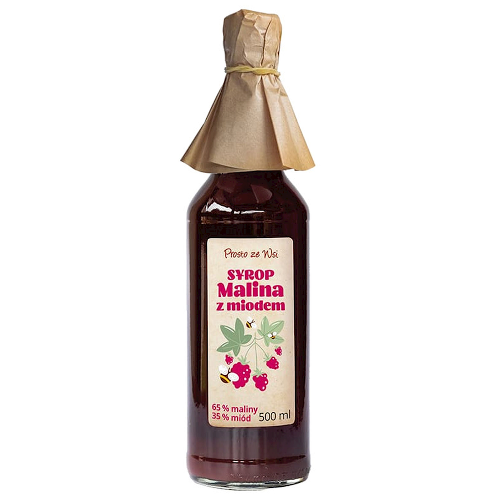 Syrop Malina z Miodem 500 ml