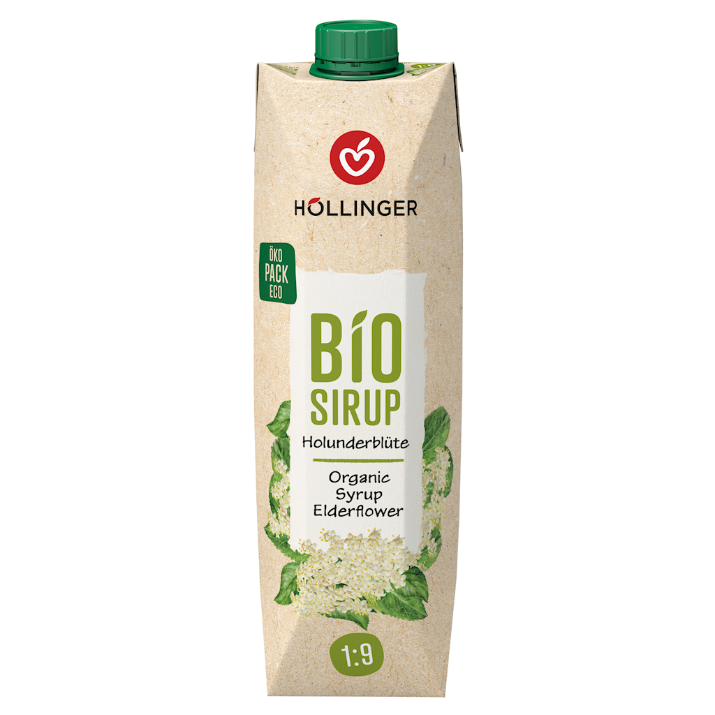 Syrop o Smaku Kwiatów Czarnego Bzu BIO 1 l