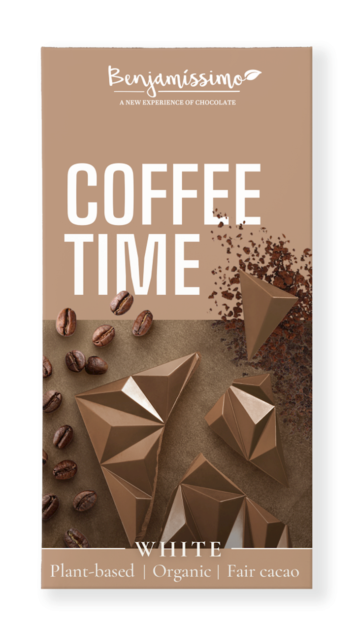 Tabliczka Kakaowa Kawowa Bez Kofeiny Bezglutenowa BIO (3 szt x 60 g)