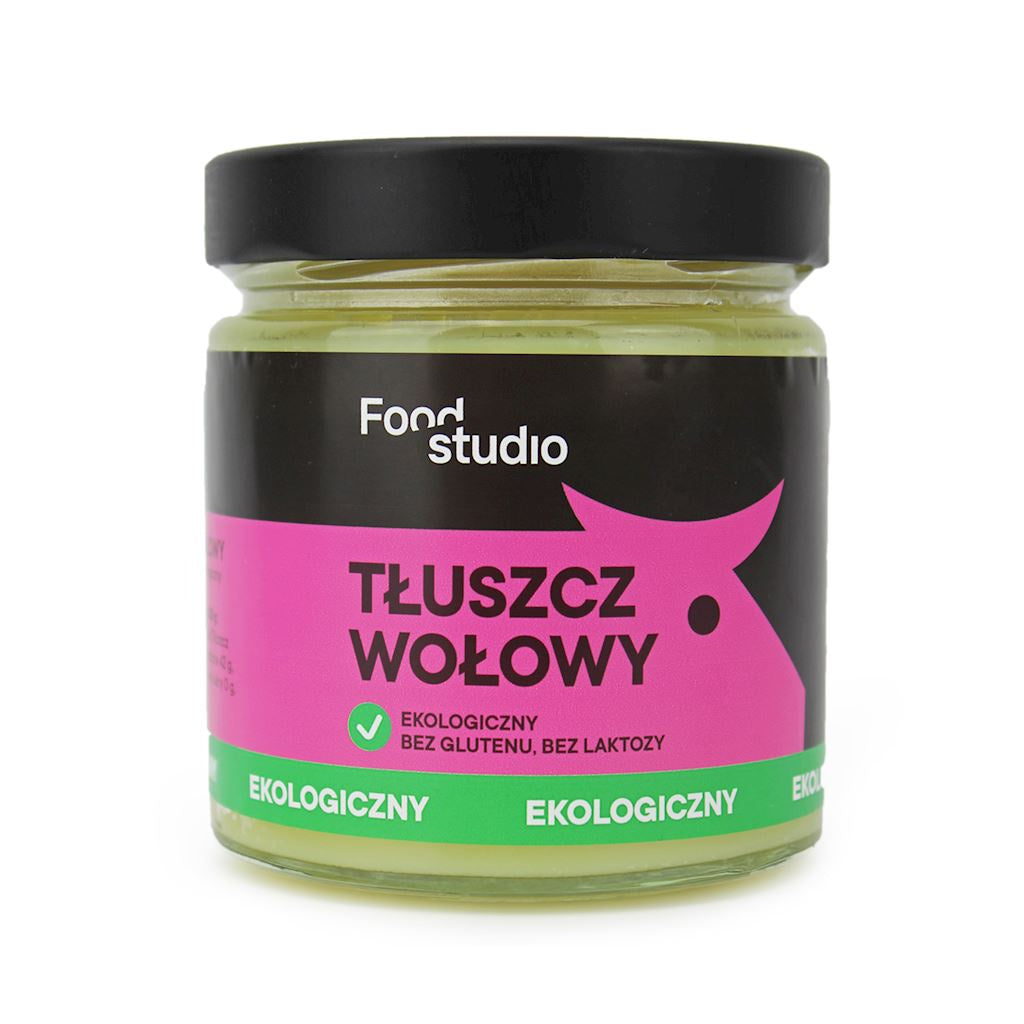 Tłuszcz Wołowy Bezglutenowy BIO 330 g