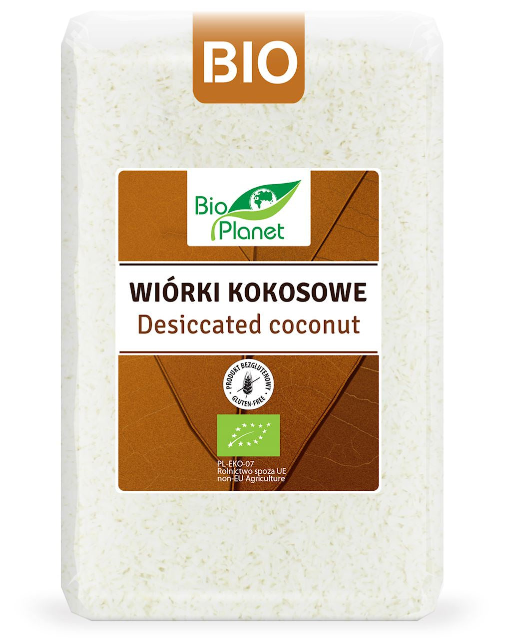 Wiórki Kokosowe Bezglutenowe BIO 1 kg