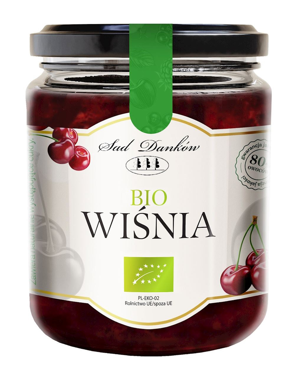 Wiśnia 80 % BIO (2 szt x 260 g)