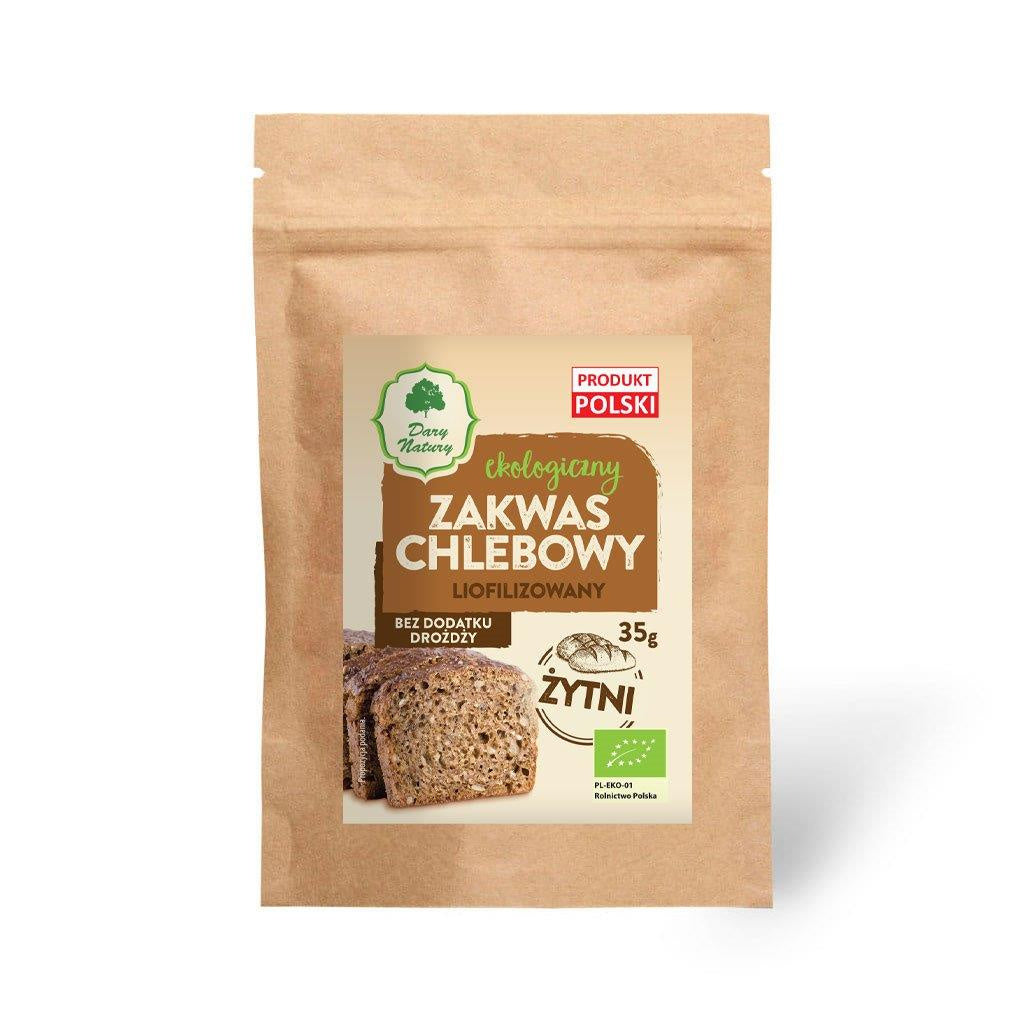 Zakwas Chlebowy Żytni Liofilizowany BIO (4 szt x 35 g)
