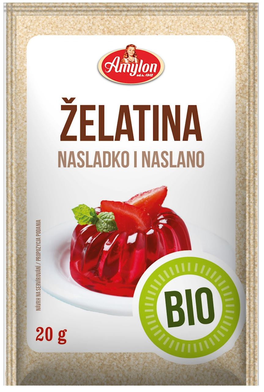 Żelatyna w Proszku BIO (4 szt x 20 g)