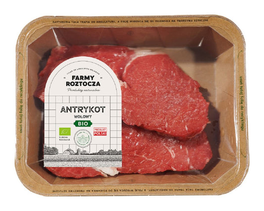 Antrykot Wołowy Bez Kości Surowy BIO 300 g
