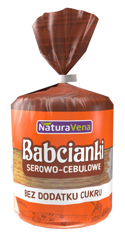 Babcianki Serowo-Cebulowe Bez Dodatku Cukrów (10 szt x 110 g)